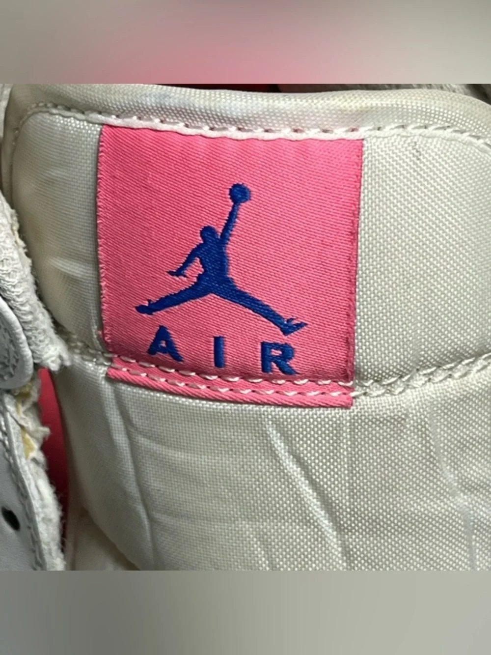 Nike Youth 6.5 Air Jordan 1 Mid GS 'Digital Pink’ 2020 Lifestyle White Green